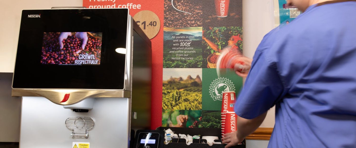 nescafe commercial coffee machine
