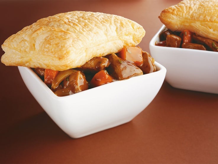 beef and gravy pie