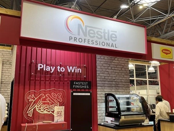 nestle professional stand