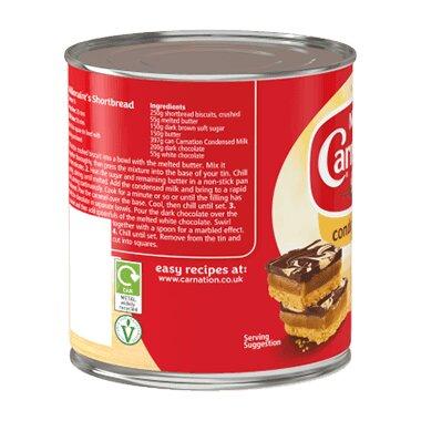 CARNATION® Sweetened Condensed Milk Tin 397g side