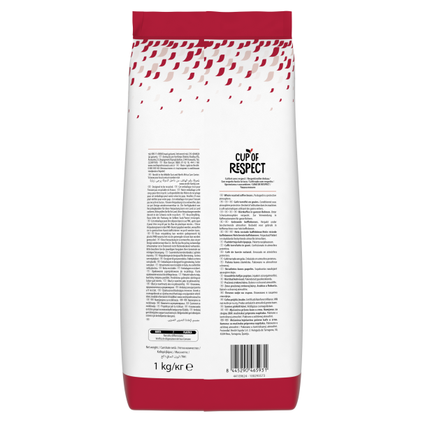 NESCAFÉ® Selezione whole roasted coffee beans bag back pack image