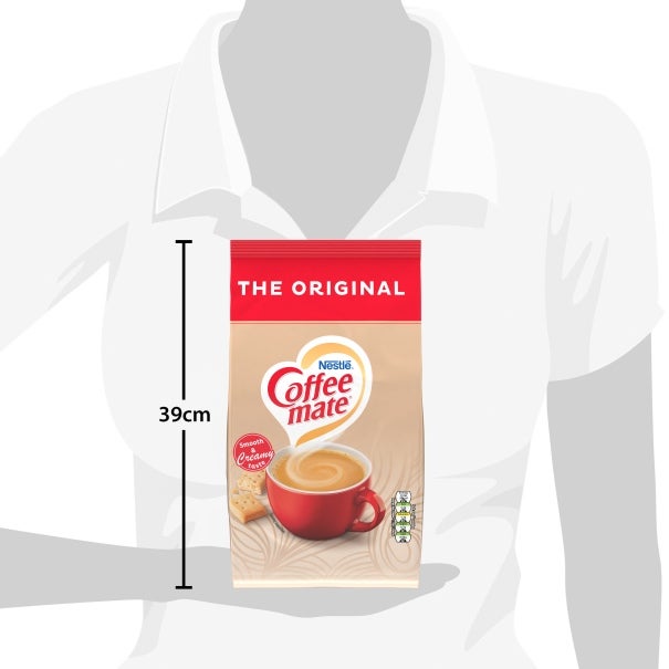 Coffee-Mate 2.5kg Bag RELATIVE SIZE