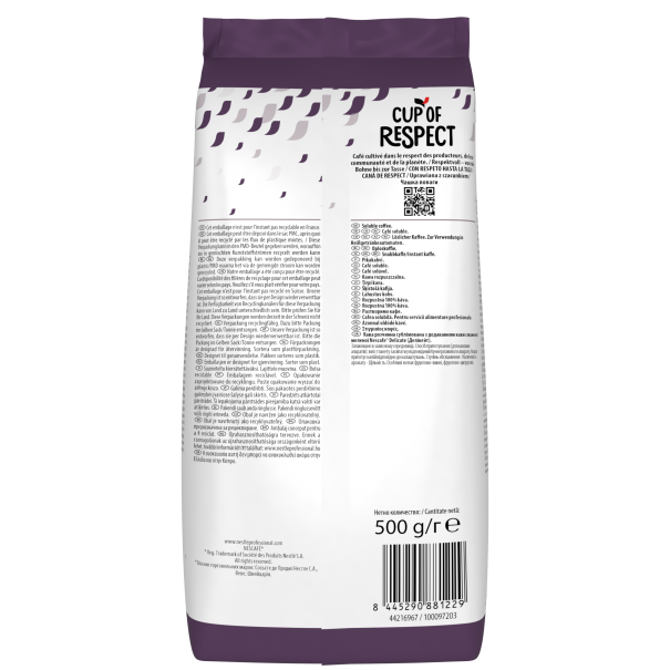 Nescafe Delicate 500g Back View