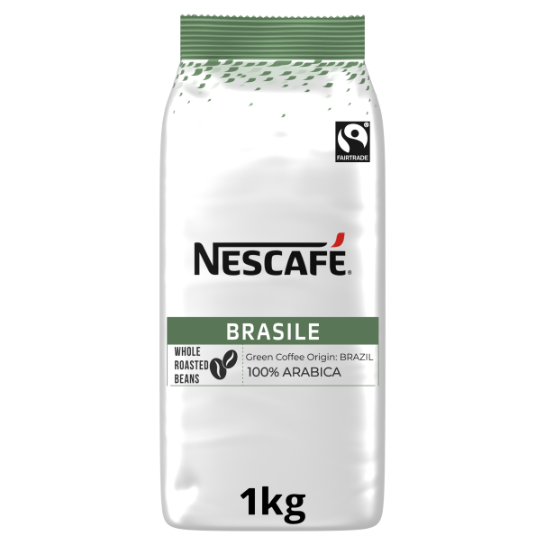nescafe brasile whole roasted coffee beans 1kg