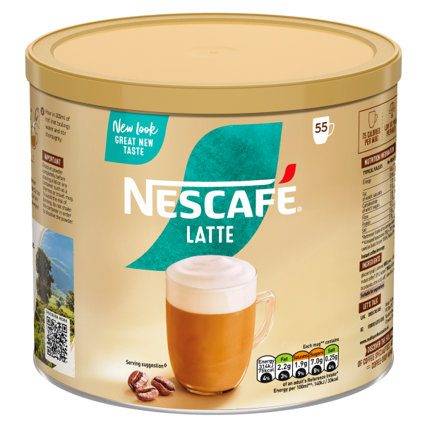 Nescafe Latte 1kg Tin Master View
