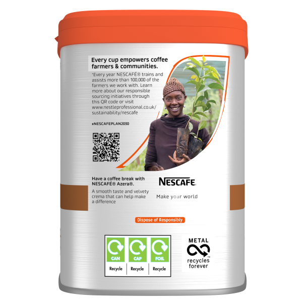NESCAFÉ® Azera Americano 500g side of tin