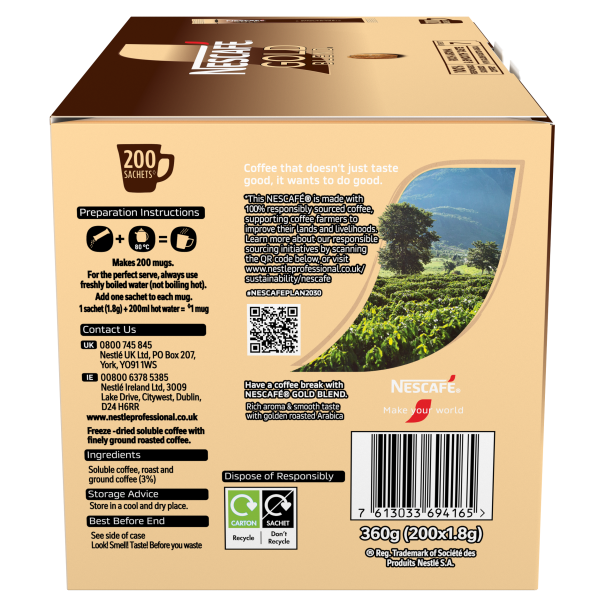 Nescafe Gold Blend sticks pack image 