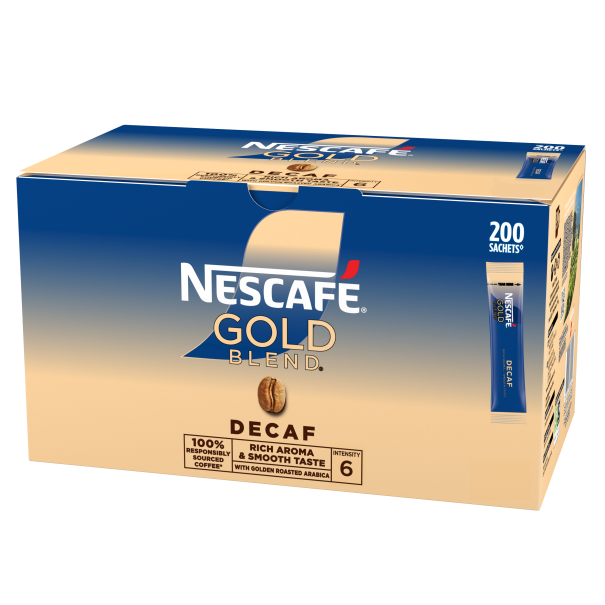  NESCAFÉ® gold decaf sticks side