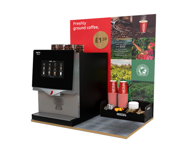 Nescafé Counter Top Unit right