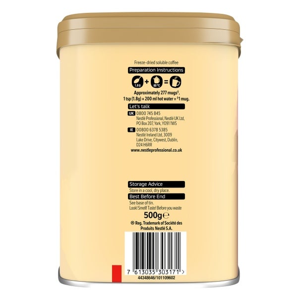 nescafe alta rica side image of tin