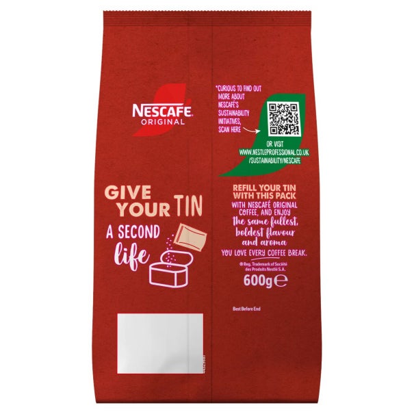 nescafe original value pack back
