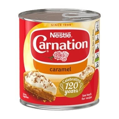 397g tin of Carnation Caramel 
