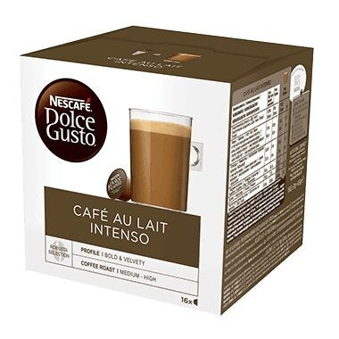 Nescafé Dolce Gusto Cafe au Lait Intenso Capsules Angle View