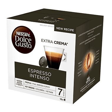 Nescafé Dolce Gusto Espresso Intenso Capsules Angle View