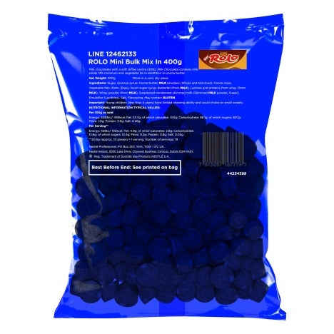 ROLO® Mini Mix-In bag of chocolate pieces for desserts