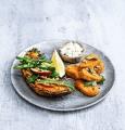 Garden Gourmet Vegan Nuggets in Baked Sweet Potato Recipe 