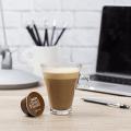 Nescafé Dolce Gusto Cafe au Lait drink and capsule