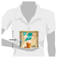 Nescafe Latte 1kg Tin Relative Size Graphic