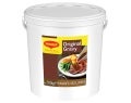 Front view of a 9kg pack of Maggi Original Gravy, highlighting its logo and vibrant packaging for flavorful cooking.