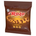 Nestle mini Rolo Professional chocolate pieces for baking and desserts in a 400g brown package with caramel-filled chocolat