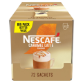 NESCAFÉ Caramel Latte Flavour instant coffee sachets 72-pack value box