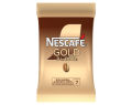 Nescafé Gold Blend instant coffee sachet in gold and brown packaging