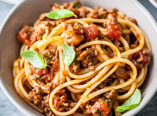 Spaghetti bolognese