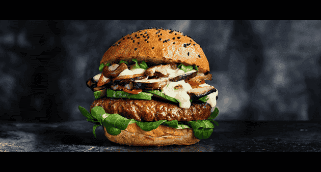 mushroom-avocado-burger