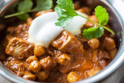 Chicken and chickpea curry