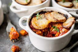 Vegetable and butterbean hotpot