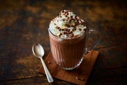 сup of aero hot chocolate