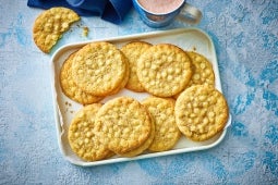 tray of milkybar cookies