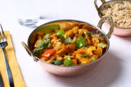 mangalorean prawn chiili fry dish served with rice