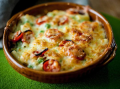 Macaroni cheese with peas and sweetcorn