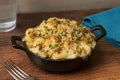 plated truffle mac and cheese