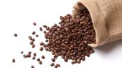 a sack of coffee beans